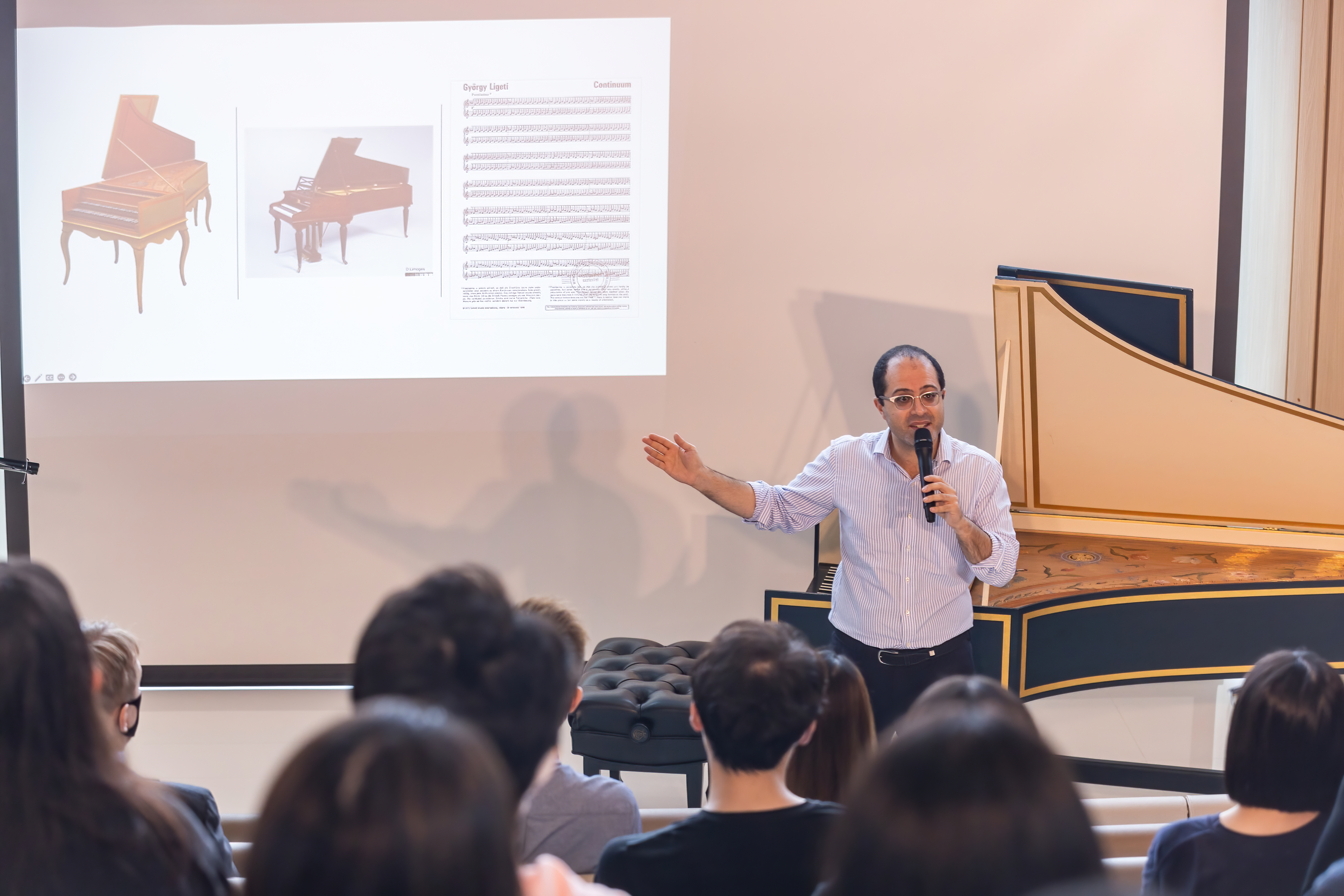 The Modern Harpsichord: Talk by Mahan Esfahani